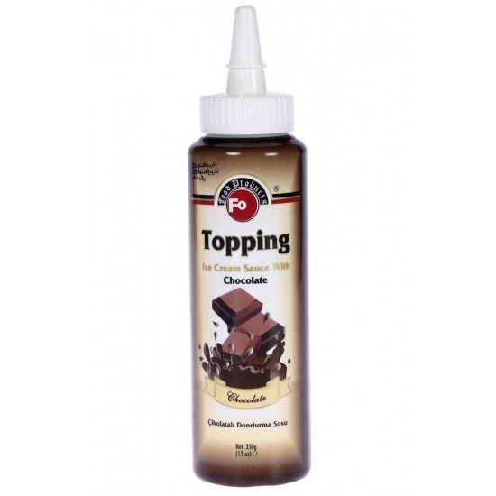 Fo Topping Çikolatalı Dondurma ve Tatlı Sosu 350 Gr