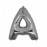 Folyo Balon Harf A Gümüş 40 İnc 100 Cm