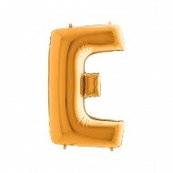 Folyo Balon Harf E Gold 40 İnc 100 Cm