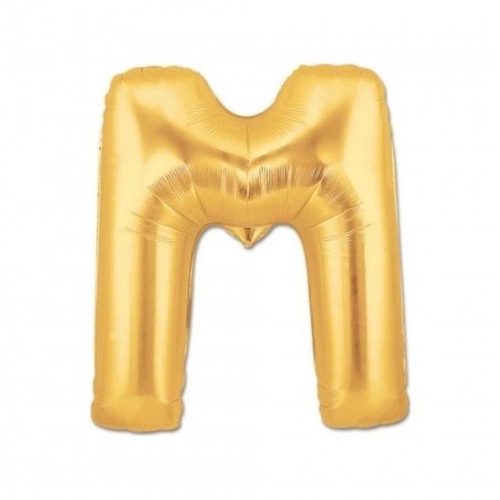 Folyo Balon Harf M Gold 40 İnc 100 Cm