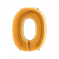 Folyo Balon Harf O Gold 40 İnc 100 Cm Folyo Balon Harf O Gold 40 İnc 100 Cm