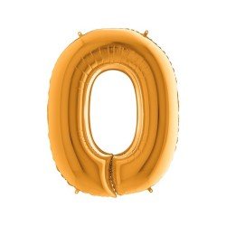 Folyo Balon Harf O Gold 40 İnc 100 Cm Folyo Balon Harf O Gold 40 İnc 100 Cm