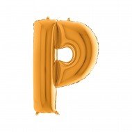Folyo Balon Harf P Gold 40 İnc 100 Cm