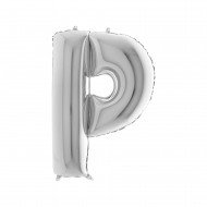 Folyo Balon Harf P Gümüş 40 İnc 100 Cm