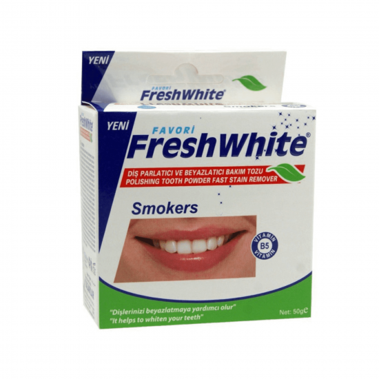 Fresh White Diş Tozu Smokers 50 Gr