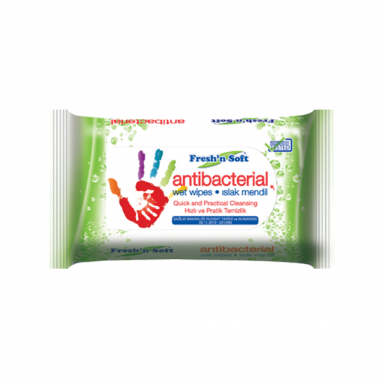 Freshn Soft Anti-Bakteriyel Cep Islak Mendil 15li