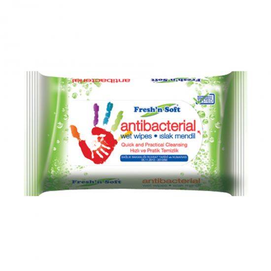 Freshn Soft Islak Mendil Antibakteriyel 60lı