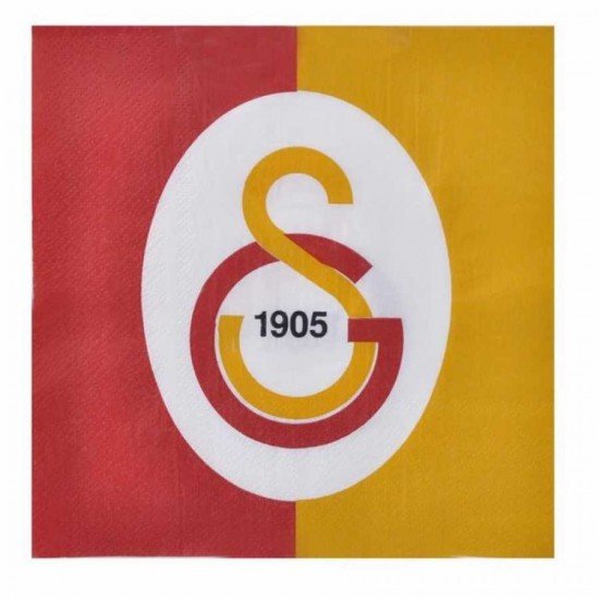 Galatasaray Party Kağıt Peçete 33X33 16lı