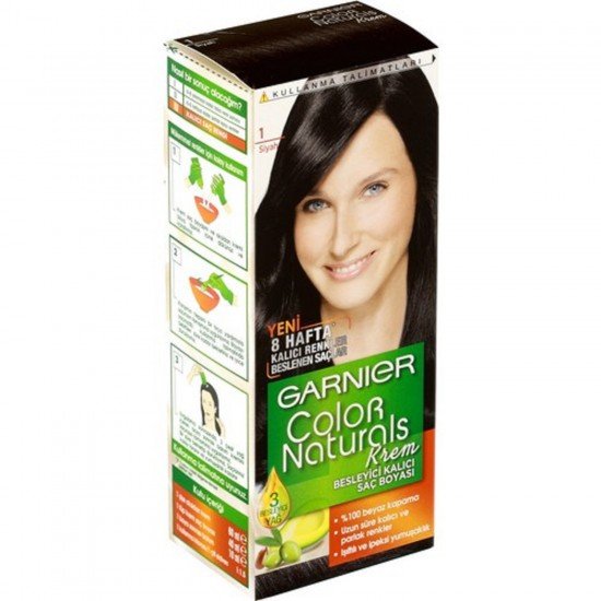 Garnier Color Naturals 1.0 Siyah Saç Boyası