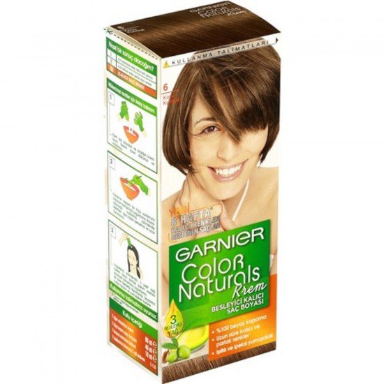 Garnier Color Naturals 6.0 Koyu Kumral Saç Boyası