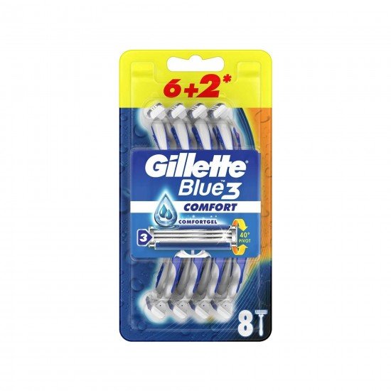 Gillette Blue 3 Comfort 8li Tıraş Bıçağı