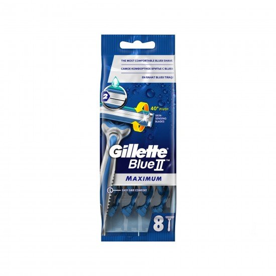 Gillette Blue2 Maximum Tıraş Bıçağı 8 Lİ