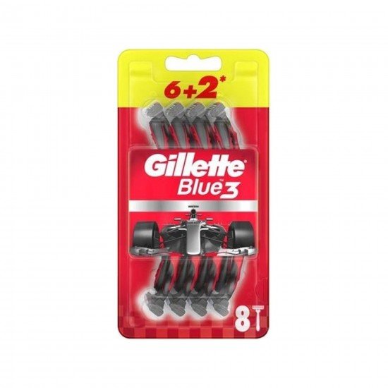 Gillette Blue3 Nitro Tıraş Bıçağı 6+2li