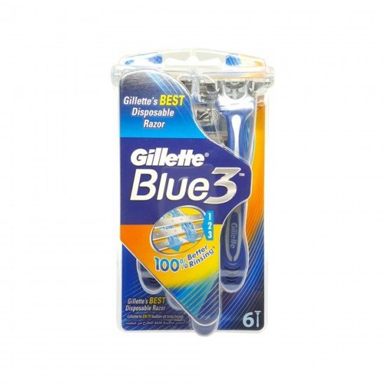 Gillette Blue3 Traş Bıçağı 6 LI