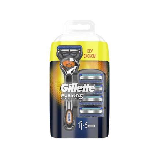 Gillette Fusion ProGlide Tıraş Makinesi +5 Tıraş Bıçağı Gillette Fusion ProGlide Tıraş Makinesi +5 Tıraş Bıçağı