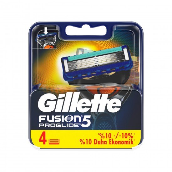 Gillette Fusion ProGlide Yedek Tıraş Bıçağı 4 LÜ