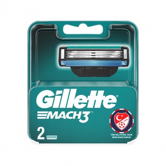 Gillette Mach3 Yedek Tıraş Bıçağı 2 Lİ