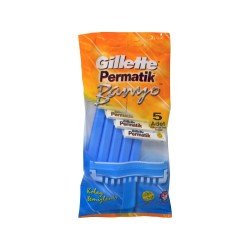 Gillette Permatik Banyo Tıraş Bıçağı 5'li Poşet Gillette Permatik Banyo Tıraş Bıçağı 5'li Poşet