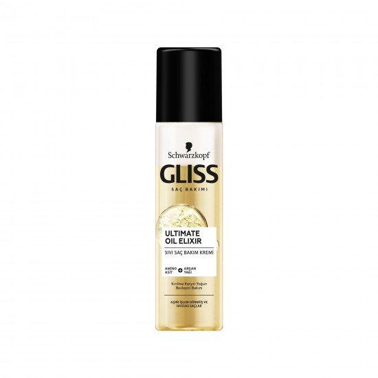 Gliss Sıvı Saç Kremi Ultimate Oil Elixir 200 Ml Gliss Sıvı Saç Kremi Ultimate Oil Elixir 200 Ml