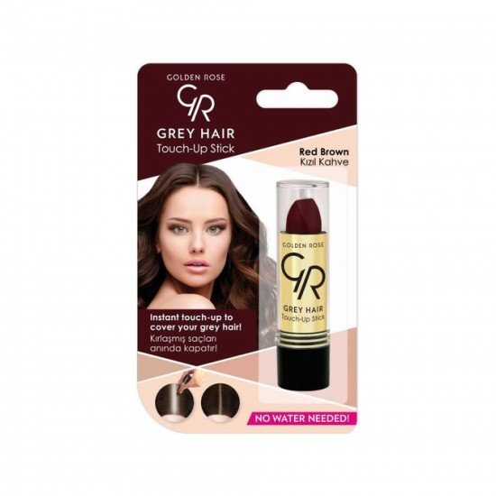 Golden Rose Gray Hair Touch-up Beyaz Saç Kapatıcı Stick (Kızıl-kahve)