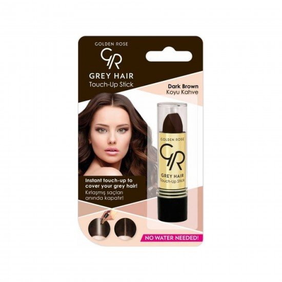 Golden Rose Gray Hair Touch-up Beyaz Saç Kapatıcı Stick (Koyu Kahve)