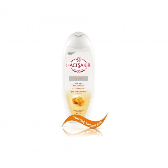 Hacı Şakir Saç Kremi Bal-Tüm Saçlar 450 ML Hacı Şakir Saç Kremi Bal-Tüm Saçlar 450 ML