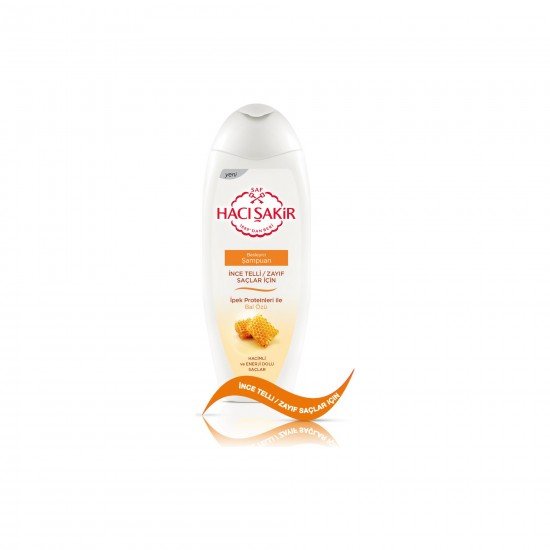 Hacı Şakir Şampuan Bal-İnce Telli Saçlar 500 ML Hacı Şakir Şampuan Bal-İnce Telli Saçlar 500 ML