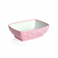 Happy Life Dikdörtgen Benekli Kase 2,5 LT