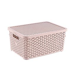 Hobby Life Rattan Kapaklı Kutu 10 Lt Hobby Life Rattan Kapaklı Kutu 10 Lt