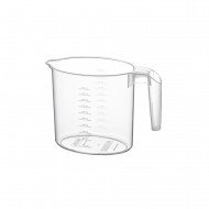 Hobby Life Yuvarlak Şeffaf Maşrapa 1 Lt