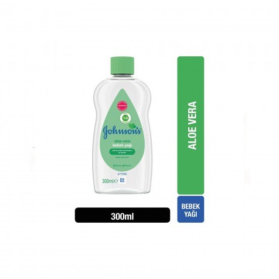 Johnsons Baby Yağ Aloe Vera 300 ML