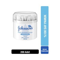 Johnsons Baby Kulak Temizleme Çubuğu 200'lü Johnsons Baby Kulak Temizleme Çubuğu 200'lü