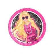 Karton Tabak Barbıe 8'li Karton Tabak Barbıe 8'li