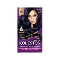 Koleston Kit Set Saç Boyası 2/8 Mavi Siyah Koleston Kit Set Saç Boyası 2/8 Mavi Siyah
