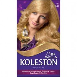 Koleston Kit Set Saç Boyası 9/0 Sarı Koleston Kit Set Saç Boyası 9/0 Sarı