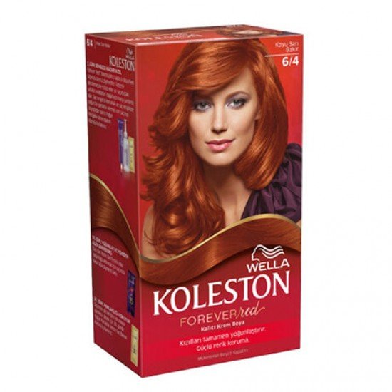 Koleston Kit Set Saç Boyası Kızıl Bakır 6-4