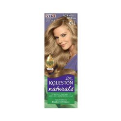 Koleston Naturals Saç Boyası 8/1 Açık Küllü Kumral Koleston Naturals Saç Boyası 8/1 Açık Küllü Kumral