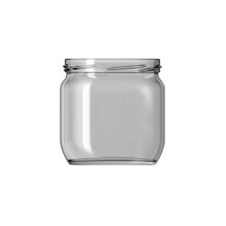 Konserve Kavanoz Cam 425 Cc Kapaklı Konserve Kavanoz Cam 425 Cc Kapaklı
