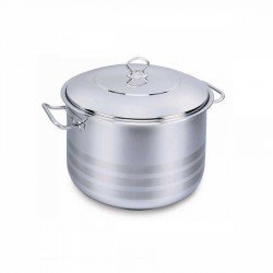 Korkmaz Mega 28x17 Cm 10 Lt Çelik Tencere A1942 Korkmaz Mega 28x17 Cm 10 Lt Çelik Tencere A1942