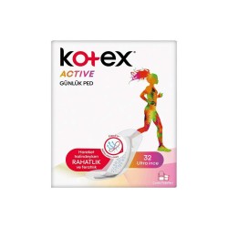 Kotex Active Günlük Ped 32 Adet