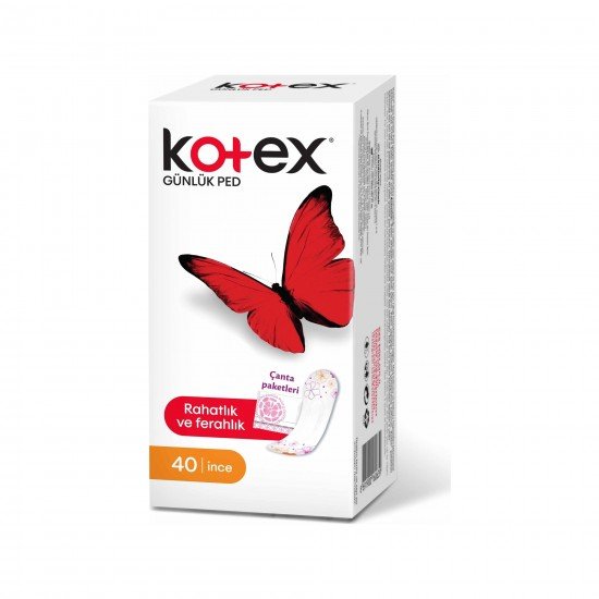 Kotex Lightdays Parfümlü Günlük Ped 40 LI Kotex Lightdays Parfümlü Günlük Ped 40 LI
