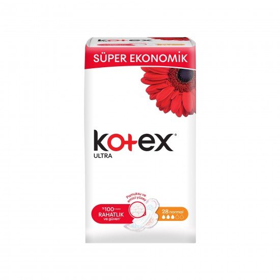Kotex Ultra Normal Hijyenik Ped Süper Ekonomik Paket 28 Adet
