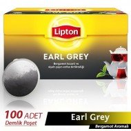 Lipton Earl Grey 3,20 Gr 100 'lü Demlik Poşet Çay Lipton Earl Grey 3,20 Gr 100 'lü Demlik Poşet Çay