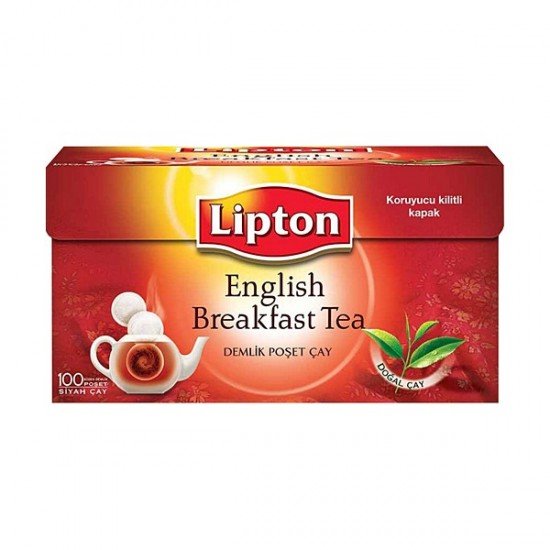 Lipton English Breakfast 100lü 320 gr Demlik Poşet Çay