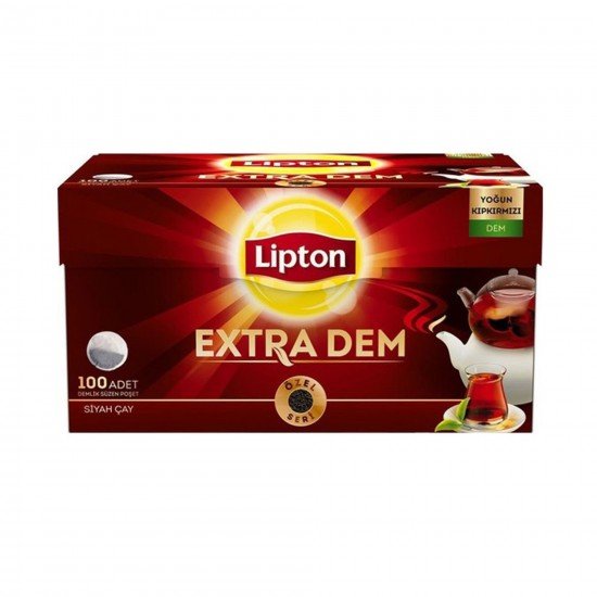 Lipton Extra Dem Demlik Poşet Çay 100 Lü