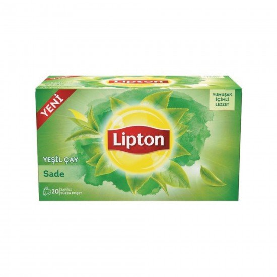 Lipton Sade Yeşil Çay Bardak Poşet 20 Lİ