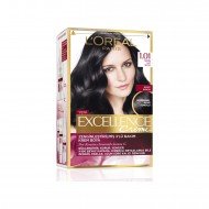 Loreal Paris Excellence Creme Saç Boyası 1.01 Derin Saf Siyah