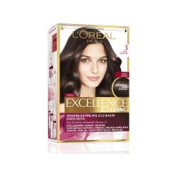 Loreal Paris Excellence Creme Saç Boyası 3 Koyu Kestane Loreal Paris Excellence Creme Saç Boyası 3 Koyu Kestane