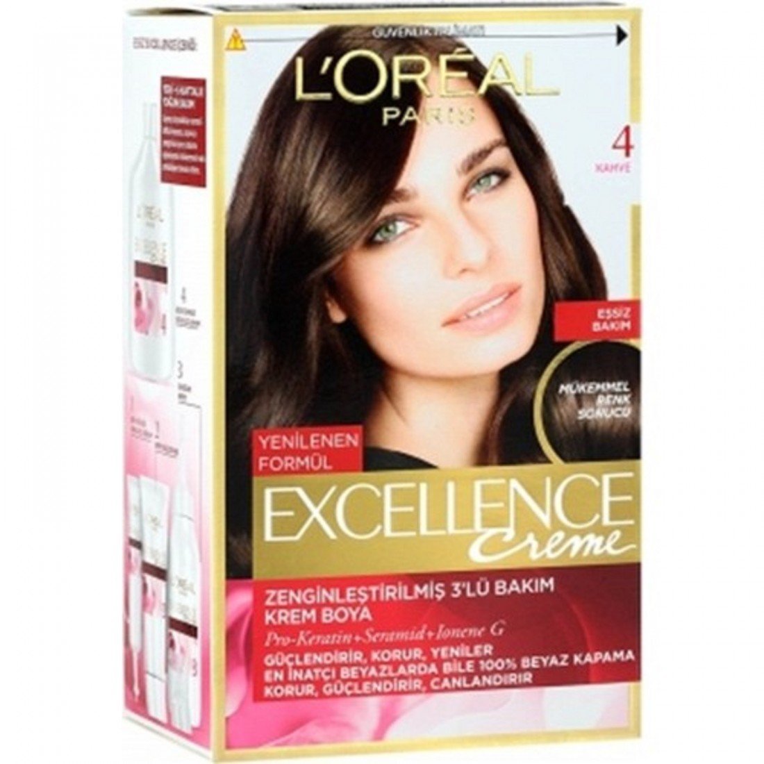 Loreal Paris Excellence Creme Saç Boyası 4 Koyu Kahve