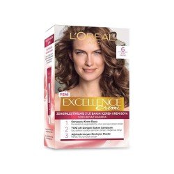 Loreal Paris Excellence Creme Saç Boyası 6 Açık Kahve Loreal Paris Excellence Creme Saç Boyası 6 Açık Kahve